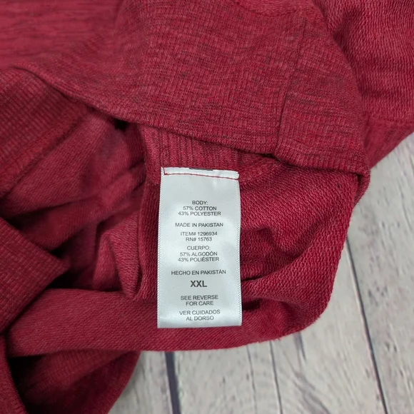 Champion Red Crewneck Sweater Classic Style - Picture 8 of 8